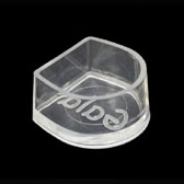 HPR 42 sarokvédő cipőre, méret: 26 x 26 mm - CLEAR (Szntelen)